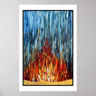 Brand water Gold Poster