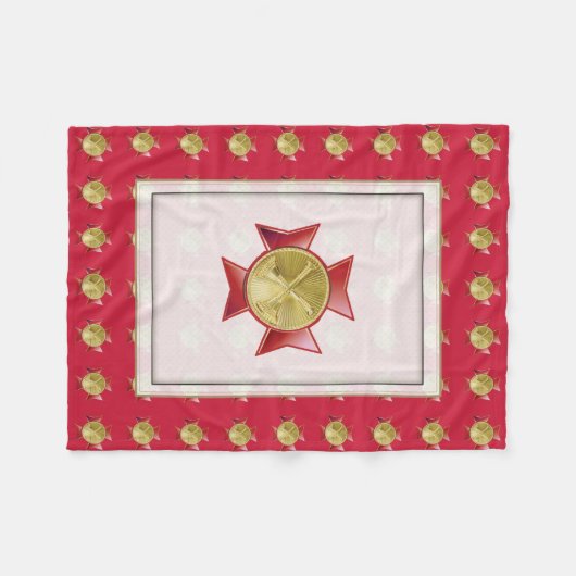 Brandafdeling 2 Aangepaste bule Fleece Deken (Voorkant (Horizontaal))