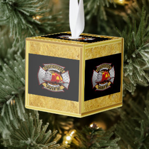 Brandafdeling Gold en Silver Wife Badge Decoratie