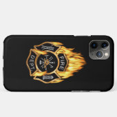 Brandafdeling - Goudbadge Case-Mate iPhone Case (Achterkant (horizontaal))