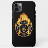 Brandafdeling - Goudbadge Case-Mate iPhone Case (Achterkant)