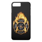 Brandafdeling - Goudbadge Case-Mate iPhone Case (Achterkant)
