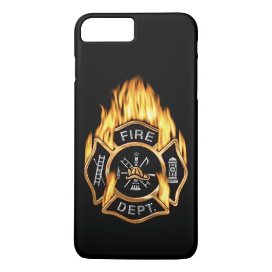 Brandafdeling - Goudbadge Case-Mate iPhone Case (Achterkant)