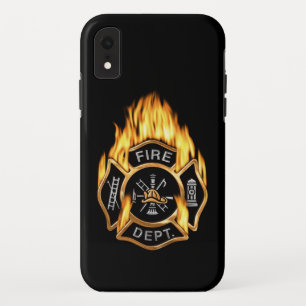 Brandafdeling - Goudbadge Case-Mate iPhone Case