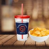 Brandafdeling Logo - Aangepast Acryl Drinkbeker