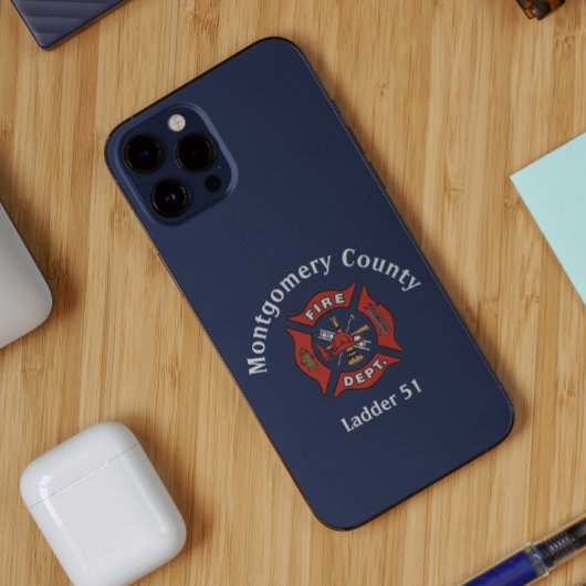 Brandafdeling Logo - Aangepast Case-Mate iPhone Case