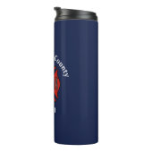 Brandafdeling Logo - Aangepast Thermosbeker (Geroteerd rechts)