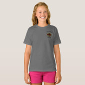 Brandafdeling logo Black en Gold Badge T-shirt (Voorkant volledig)