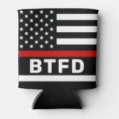 Brandafdeling op maat van de dunne rode lijn kan C Blikjeskoeler (Voorkant)