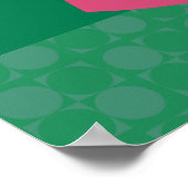 Brandalarm betekent binnentijd poster (Hoek)