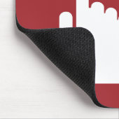 Brandalarm Button veiligheidsbord Muismat (Hoek)