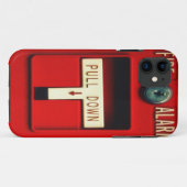 Brandalarm Case-Mate iPhone Case (Achterkant (horizontaal))