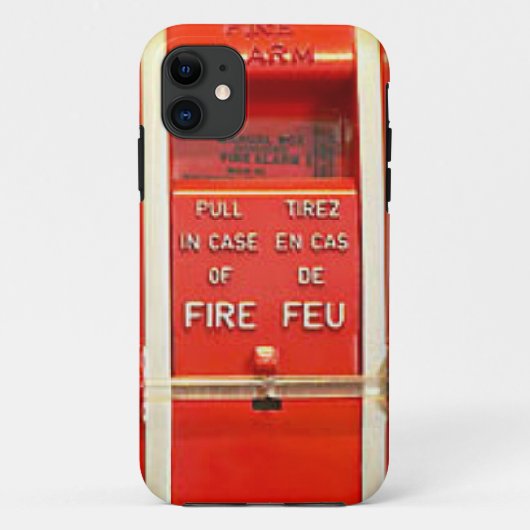 Brandalarm Case-Mate iPhone Case (Achterkant)
