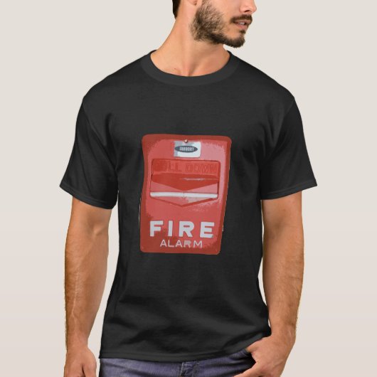 Brandalarm T-shirt (Voorkant)
