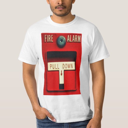 Brandalarm T-shirt (Voorkant)
