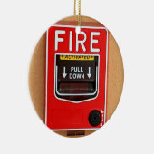 Brandalarmhandvat Keramisch Ornament (Rechts)