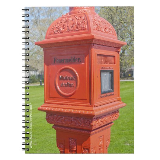 Brandalarmkast Notitieboek (Voorkant)