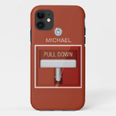 Brandalarmstation Case-Mate iPhone Case (Achterkant)