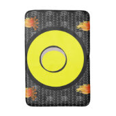 Brandbadbadkamer Badmat (Voorkant Verticaal)