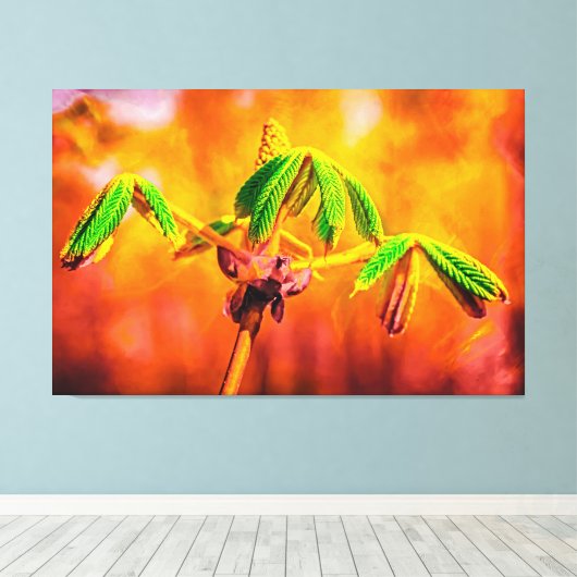 Brandbestendigheid Canvas Afdruk (Insitu (Houten vloer))