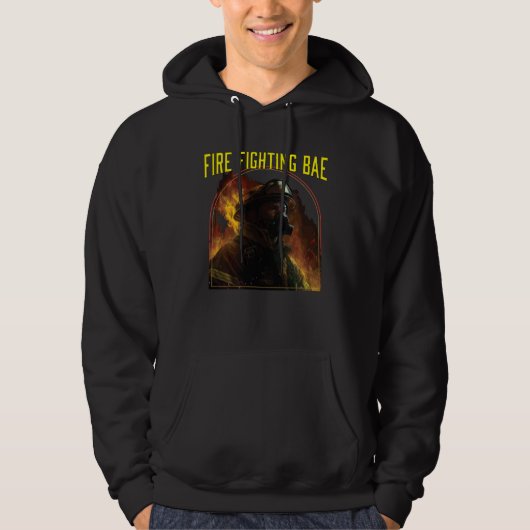 Brandbestrijding Bae Brandweer Brandbestrijding Br Hoodie (Voorkant)