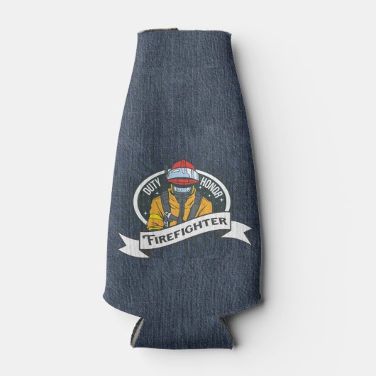 Brandbestrijding plicht en eer flesjeskoeler (Voorkant)