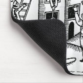 Brandbestrijding tijdens de Grote Brand in Londen Muismat (Hoek)