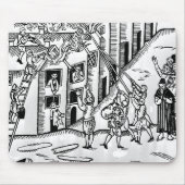 Brandbestrijding tijdens de Grote Brand in Londen Muismat (Voorkant)