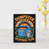 brandbestrijdingsteam voor de stortplaats kaart (Gele Bloem)