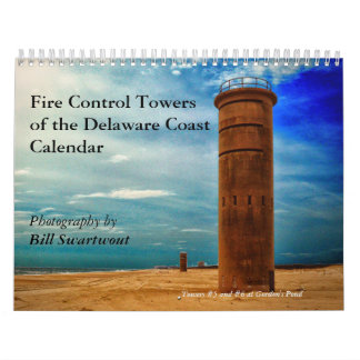 Brandbestrijdingstorens van de Delaware Coast Cale Kalender