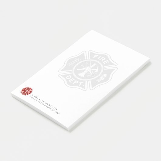 Brandbeveiliging | Maltees kruis Post-it® Notes (Schuin)