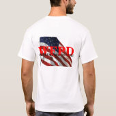 Brandbeveiliging van wasgoed t-shirt (Achterkant)