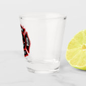 brandblusafdeling Rood Shot Glas (Rechts)