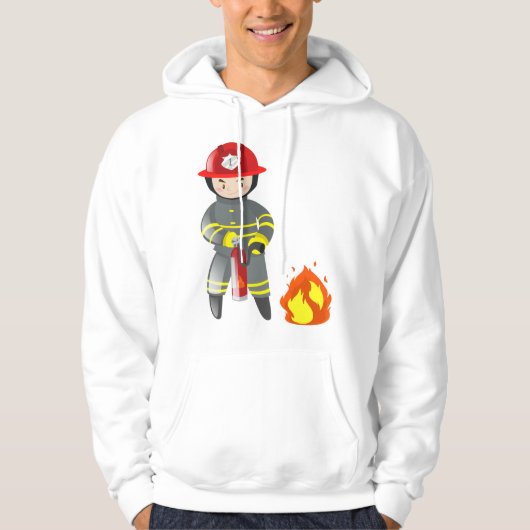 Brandblusapparaat Hoodie (Voorkant)