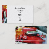 Brandblusapparaat op brandvrachtwagen - Platinum a Visitekaartje (Voorkant / Achterkant)