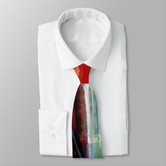 Brandblusapparaat op brandwagen stropdas (Gebonden)