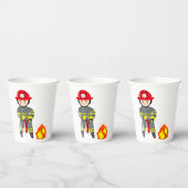 Brandblusapparaat Papieren Bekers