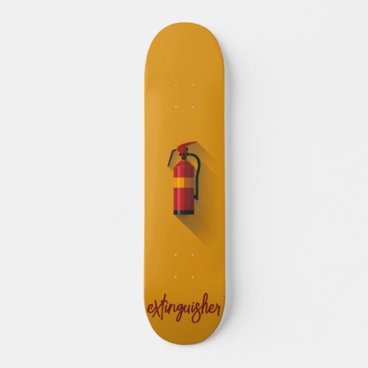Brandblusapparaat Persoonlijk Skateboard (Voorkant)