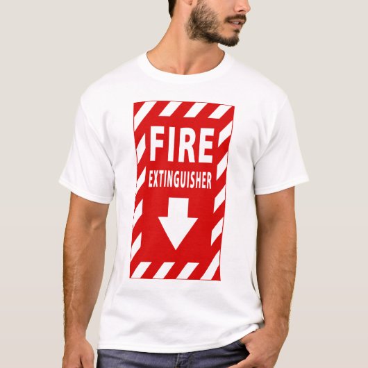brandblusapparaat t-shirt (Voorkant)