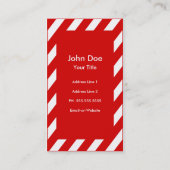 brandblusapparaat visitekaartje (Achterkant)