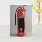 Brandblusapparaat voor beveiligingsonderzoek kaart (Gele Bloem)