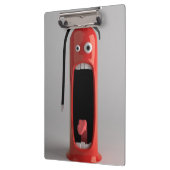 Brandblusapparaat voor beveiligingsonderzoek klembord (Links)