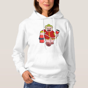 Brandblusapparaat voor varkens hoodie