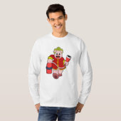 Brandblusapparaat voor varkens t-shirt (Voorkant volledig)