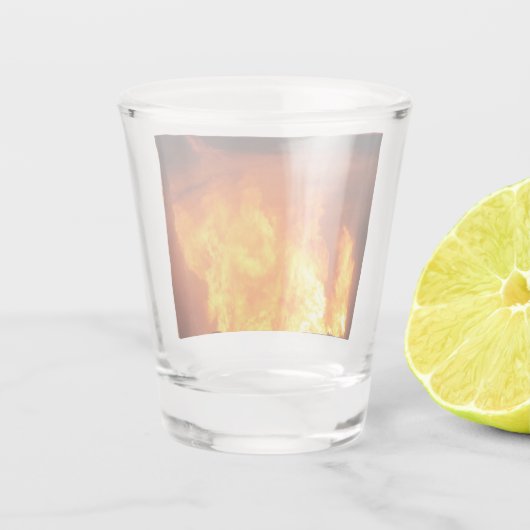 Brandblusbril Shot Glas (Achterkant)
