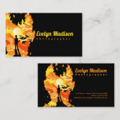 brandblusgeest bij mannen y676 visitekaartje (Voorkant / Achterkant)