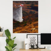 Brandblushelikopter Poster (Thuiskantoor)