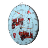  brandblusinstallaties; dartbord (Voorkant Rechts)