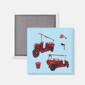 brandblusinstallaties; magneet (Voorkant / Achterkant)