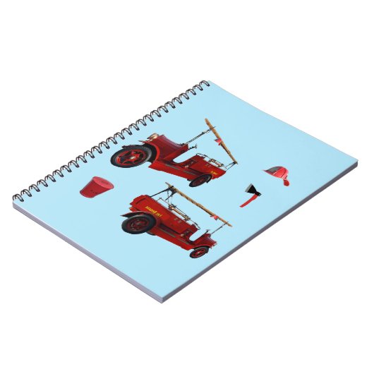  brandblusinstallaties; notitieboek (Linkerzijde)